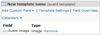 New template name