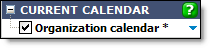 Current calendar