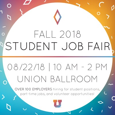 Student Job & Volunteer Fair Student Job & Volunteer Fair