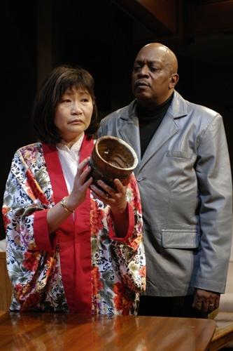 Cheryl Hamada and Ernest Perry, Jr. by Michael Brosilow