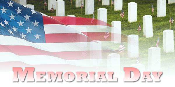memorial day closed signs