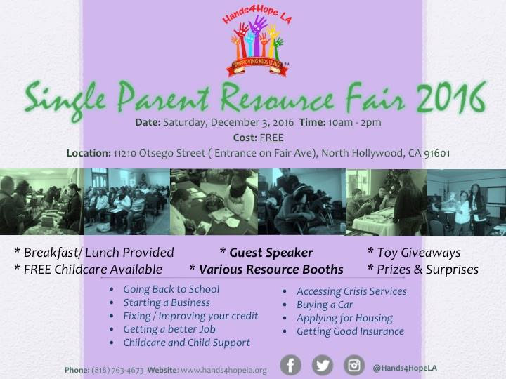 Single Parent Resource Fair Single Parent Resource Fair