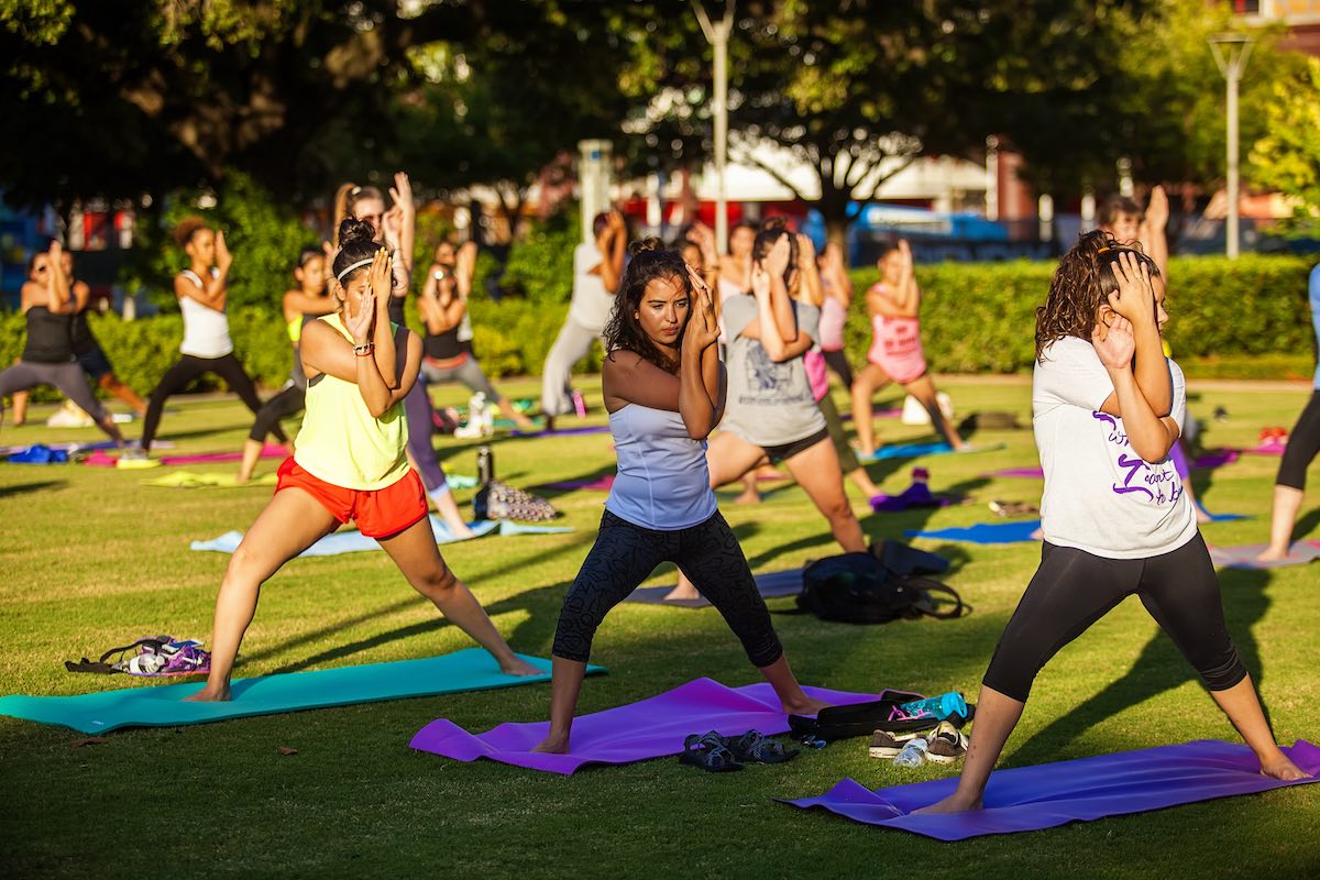 Core-Focused Yoga at Discovery Green Core-Focused Yoga at Discovery Green