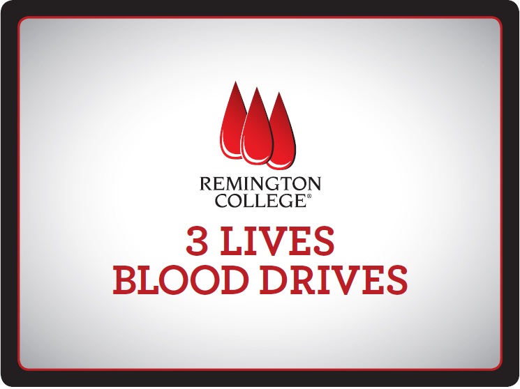 Remington College Greenspoint Campus holds 3 Lives blood drive Remington College Greenspoint Campus holds 3 Lives blood drive