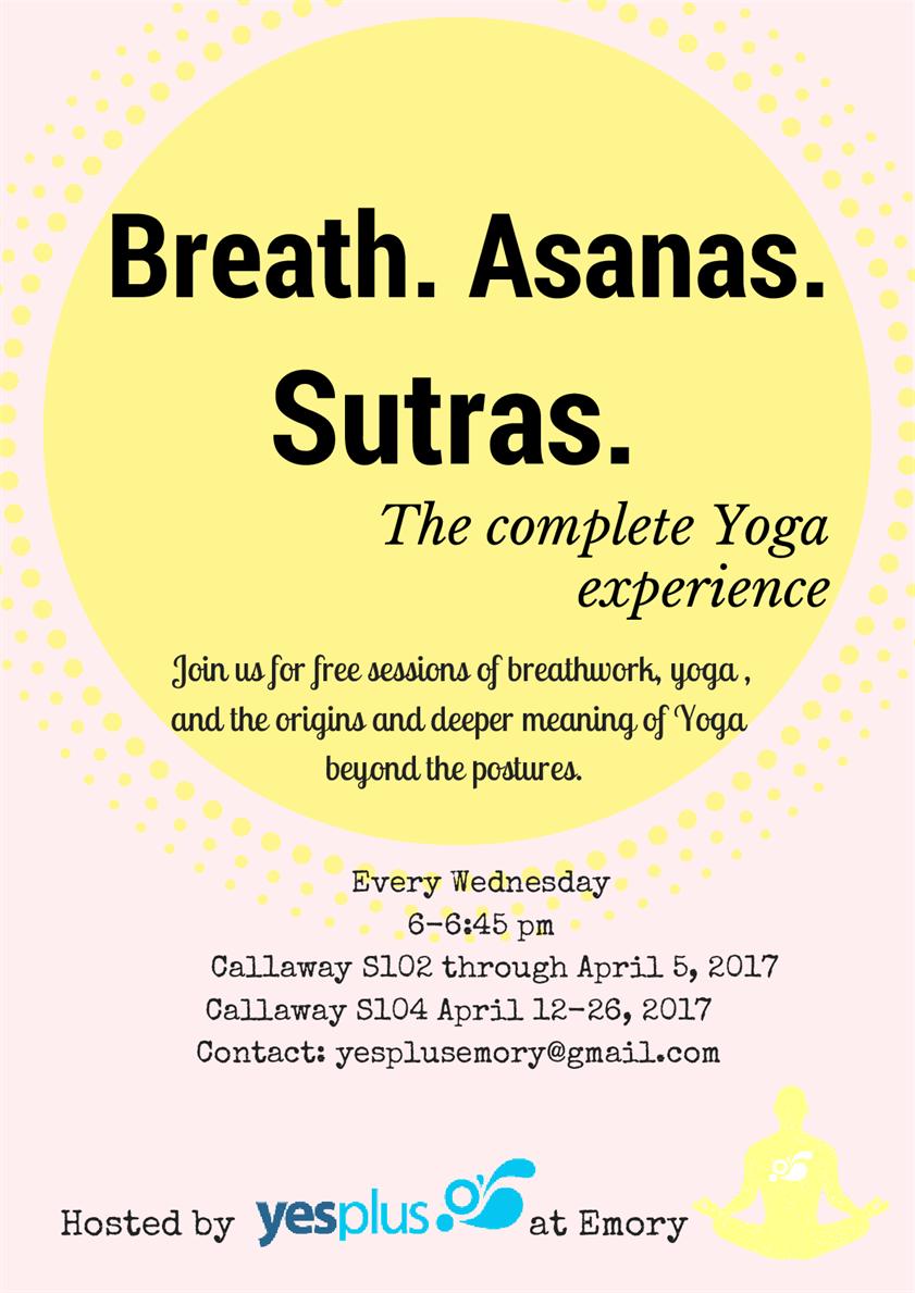 Breath. Asanas. Sutras.