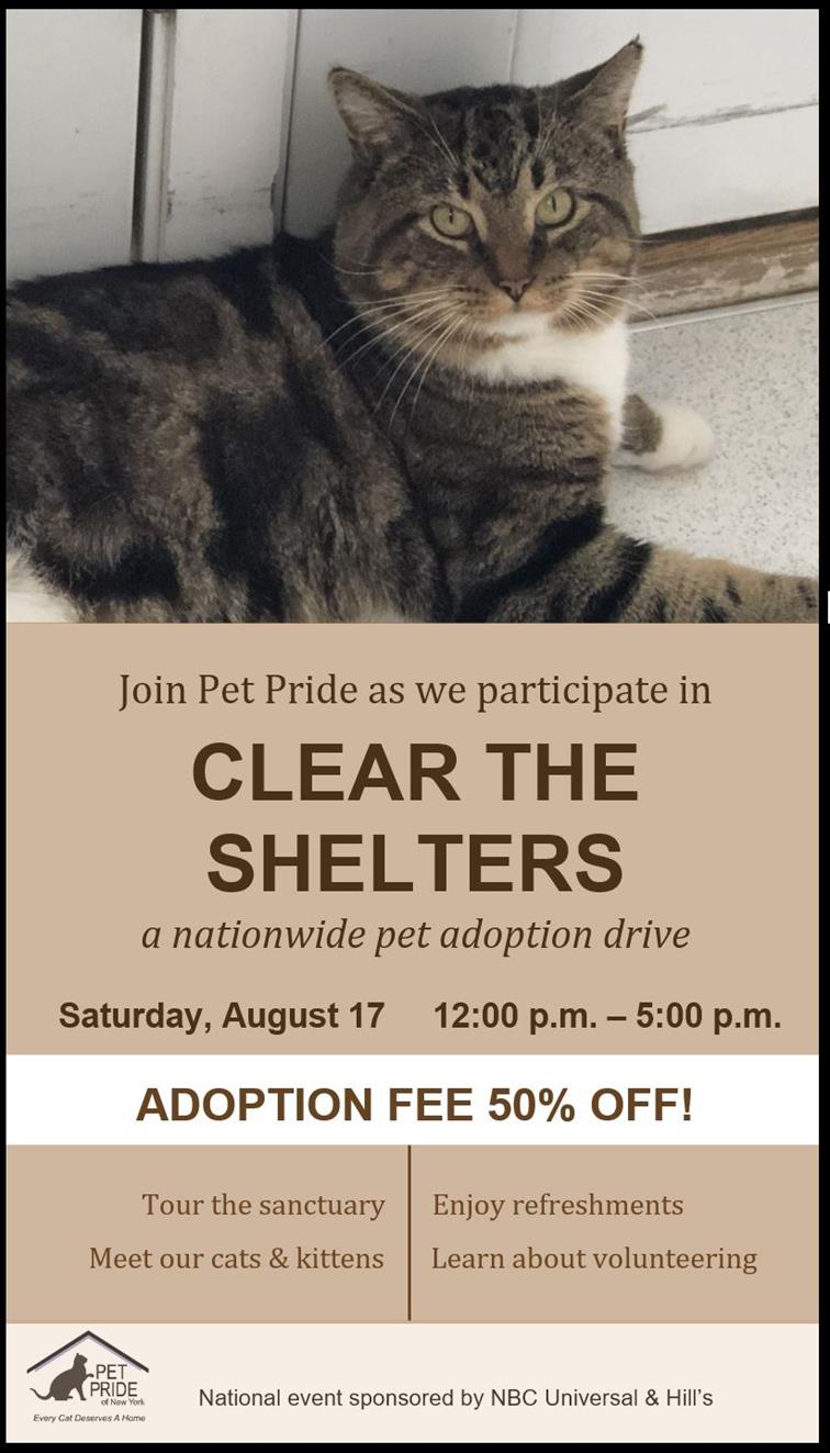 Clear the Shelters Clear the Shelters
