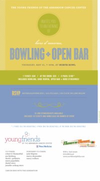 Young Friends of the Abramson Cancer Center @ North Bowl