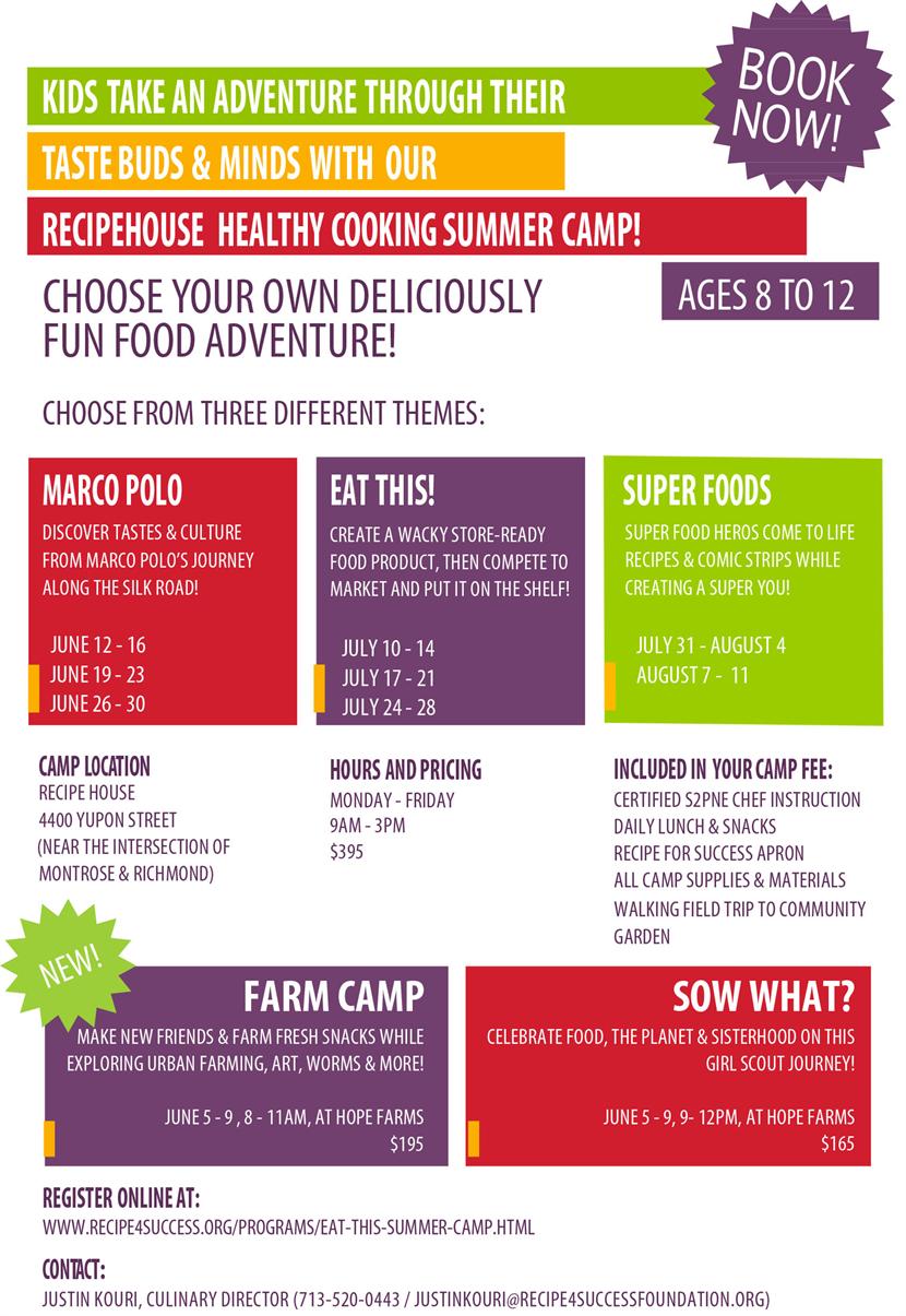 Eat This! Summer Camp Eat This! Summer Camp