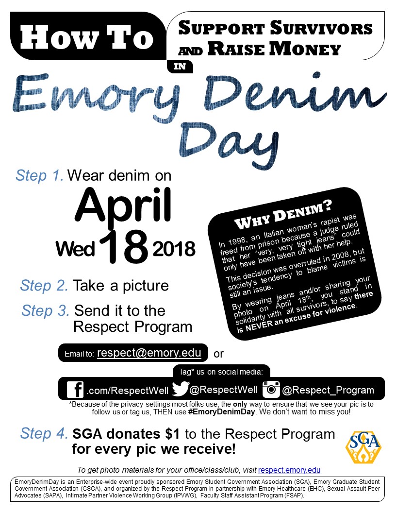 Emory Denim Day 2018 Emory Denim Day 2018