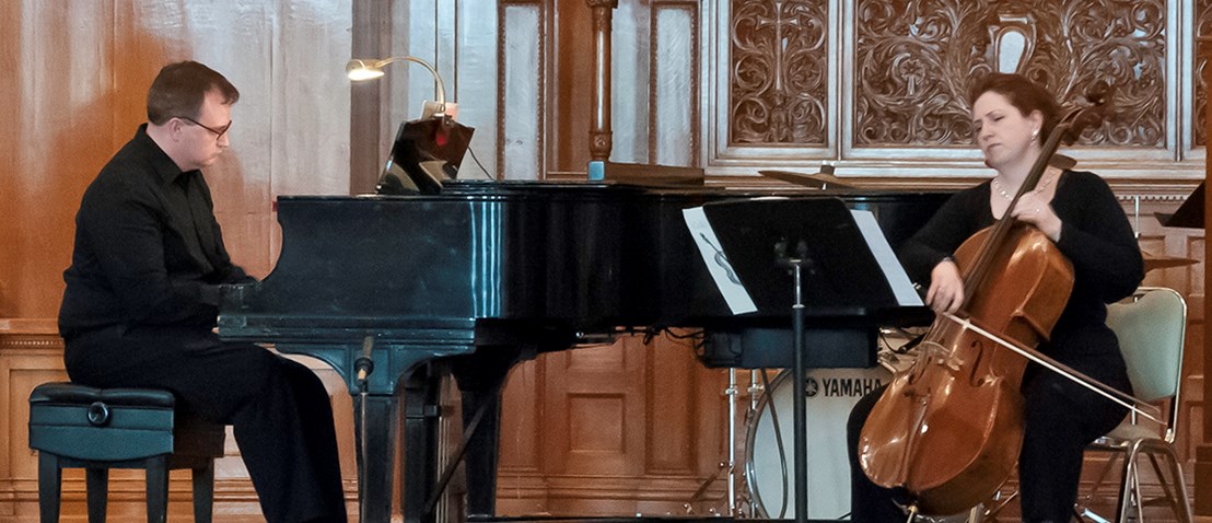 Music on the Green with Amy Visscher, cello, and Matthew Webb, piano Music on the Green with Amy Visscher, cello, and Matthew Webb, piano