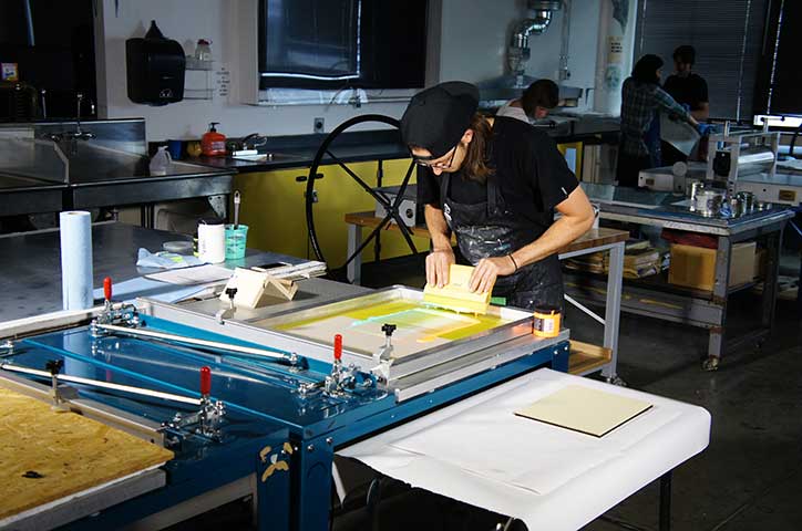 CVA: Screen Printing with Mark Friday CVA: Screen Printing with Mark Friday
