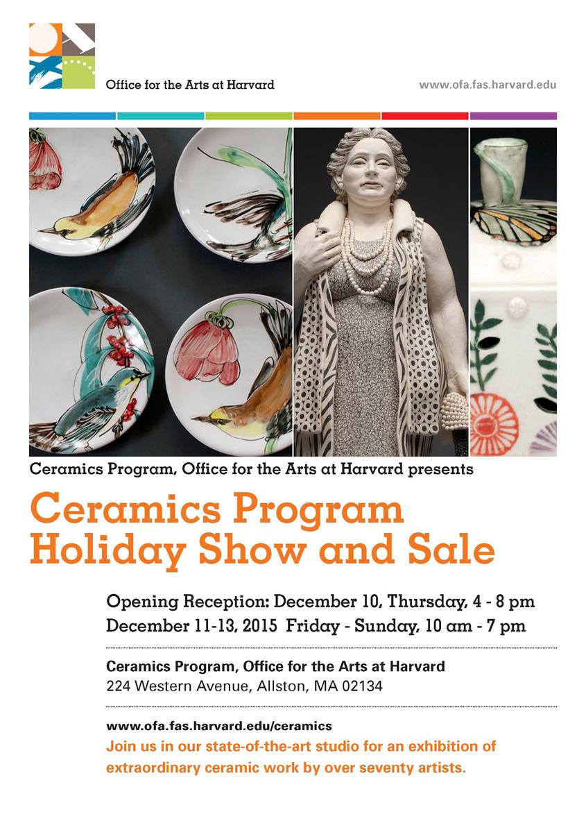 Ceramics Program Holiday Show and Sale