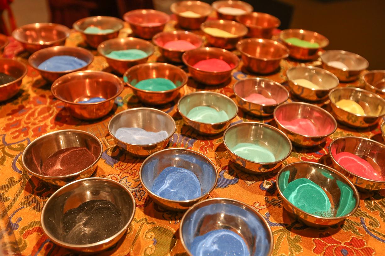 Sand Mandala Painting for Students