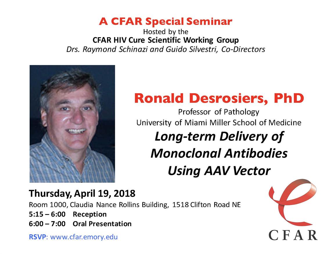 CFAR Special Seminar CFAR Special Seminar