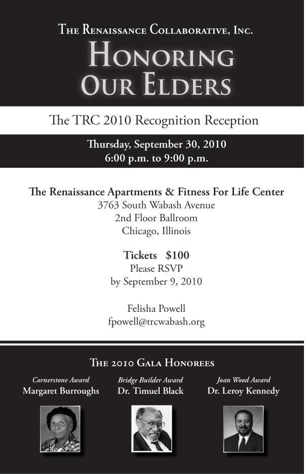 The Renaissance Collaborative Recognition Reception