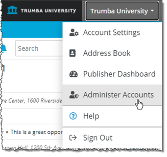 Administer Accounts