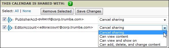 Editor account permission levels