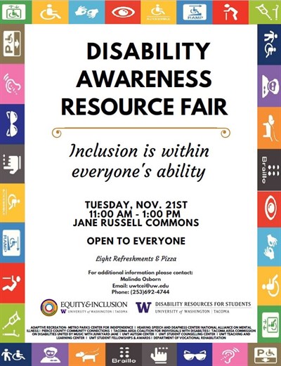 Disability Awareness Resource Fair