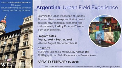 Argentina: Urban Field Experience Information Session