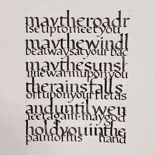 Introduction to Calligraphy: The Foundational Hand (In Person)