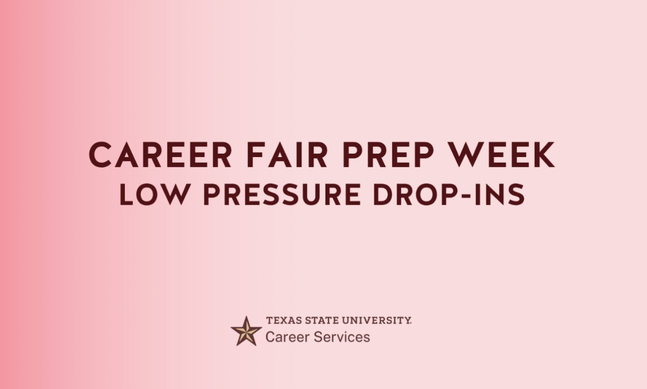 Career Fair Prep Week: Low-Pressure Drop-Ins (With Free Coffee!)