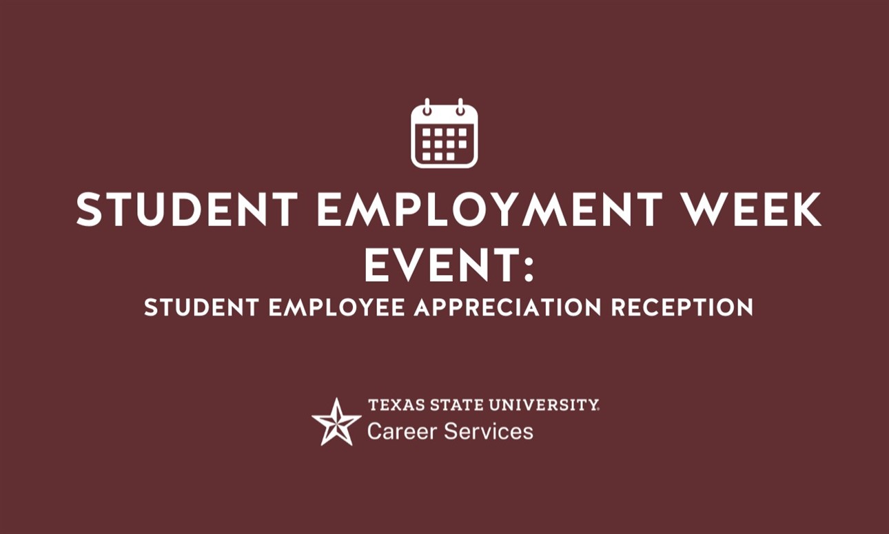 Student Employee Appreciation Reception