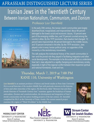 Iranian Jews in the Twentieth Century: Between Iranian Nationalism, Communism, and Zionism