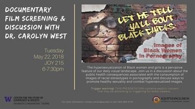 Documentary Film Screening & Discussion with Dr. Carolyn West