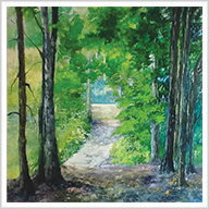 Landscape Painting at Brookside Gardens