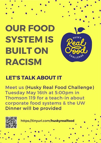 Husky Real Food Challenge Teach-In