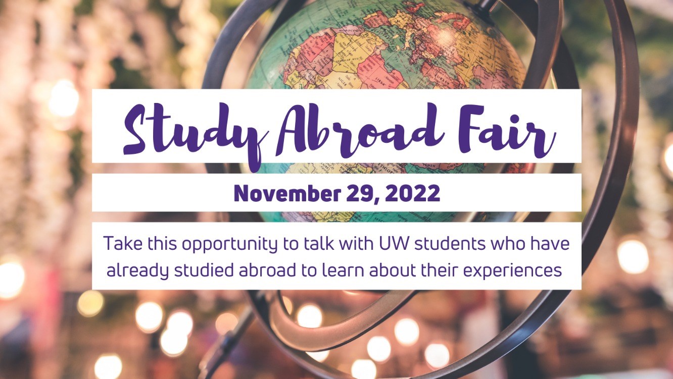 Foster School of Business Study Abroad Fair