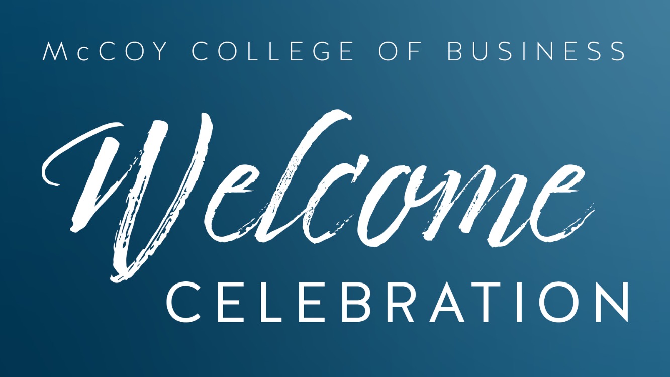 McCoy Welcome Celebration
