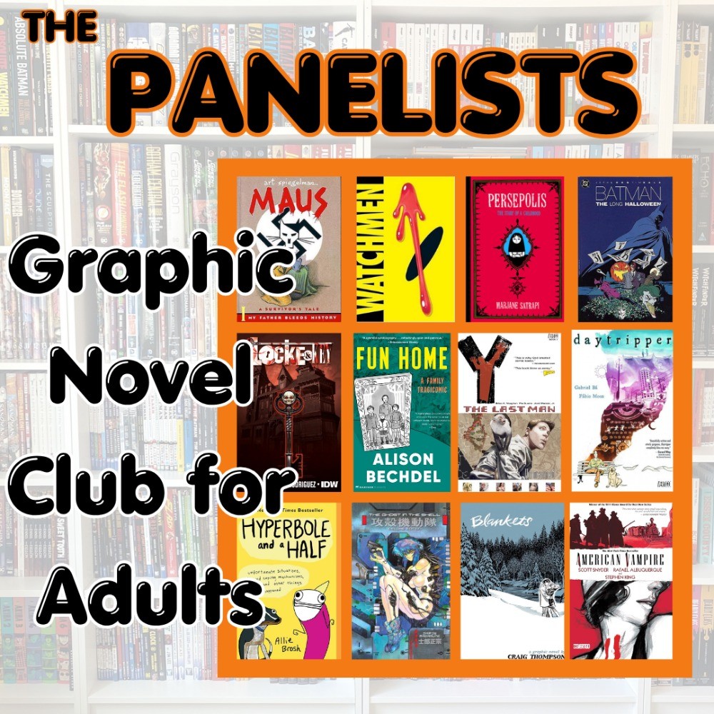The Panelists - Graphic Novel Chat for Adults