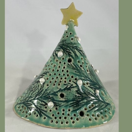 Make a Ceramic Holiday Luminary