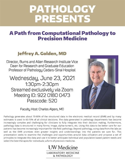 Pathology Presents: Jeffrey Golden, MD