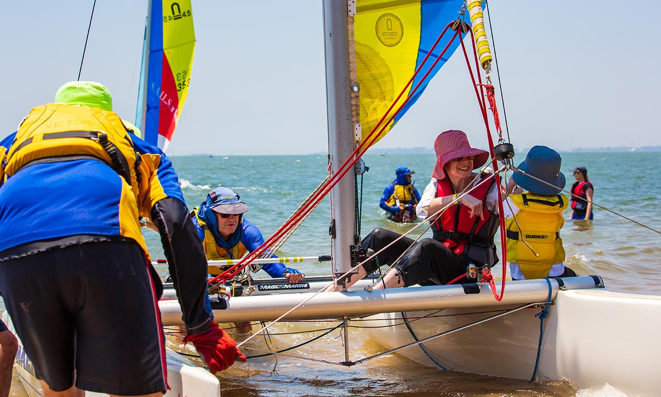 Sailing and kayaking