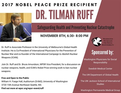 TALK | Safeguarding health and preventing nuclear catastrophe with Tilman Ruff