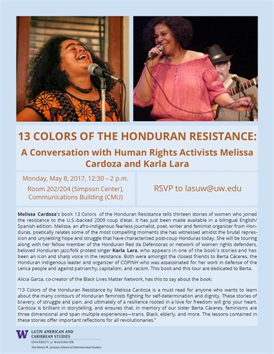 13 Colors of Honduran Resistance: A Conversation with Human Rights Activists Melissa Cardoza and Karla Lara