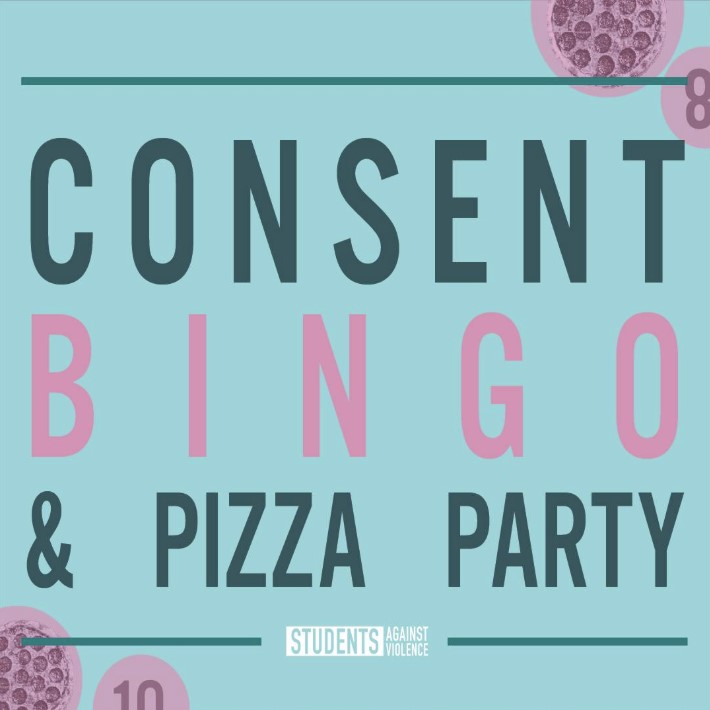 Consent Bingo & Pizza Party