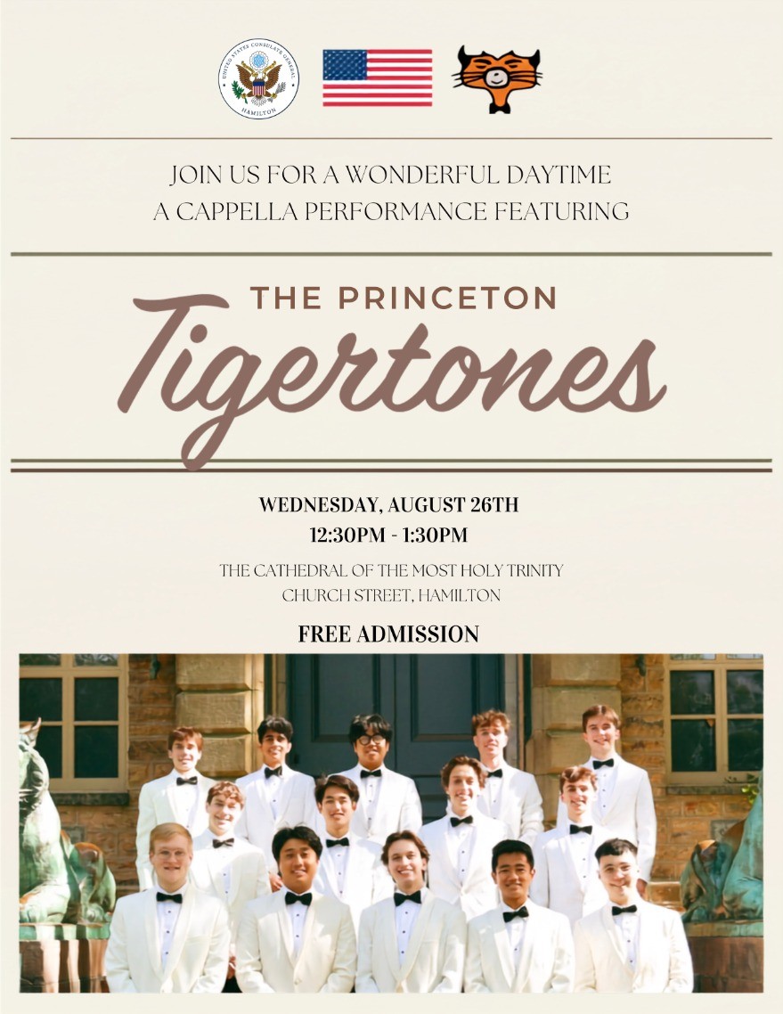 Princeton University Tigertones - Free Daytime Concert