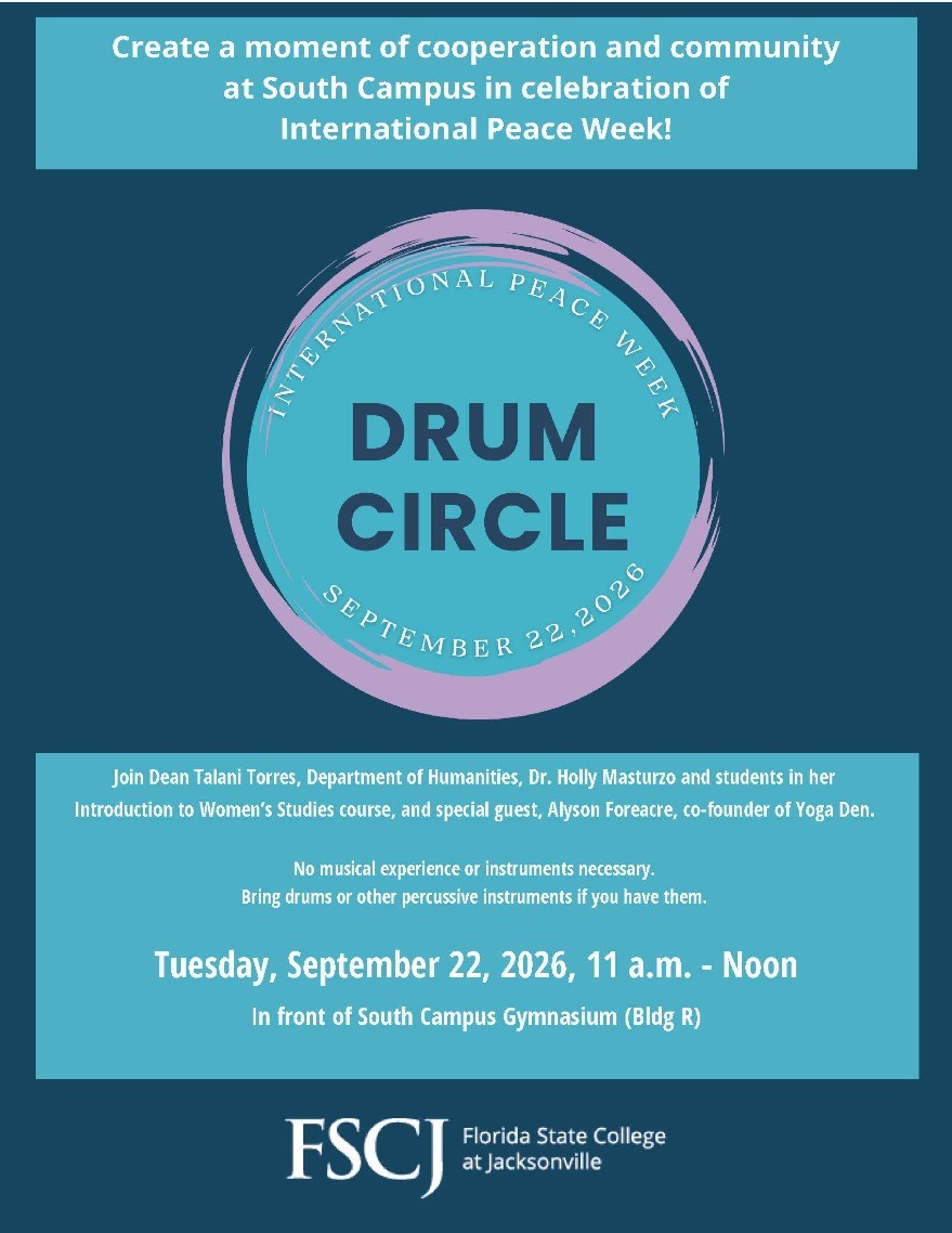 International Peace Week Drum Circle