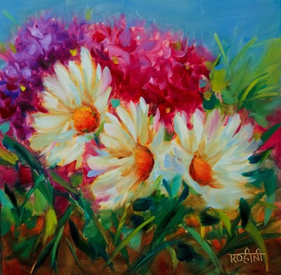 CANCELLED - Oil Painting: Daisies and Hydrangeas (online)