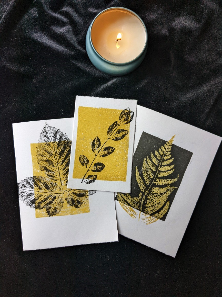 Botanical Print-Making Holiday Card Workshop