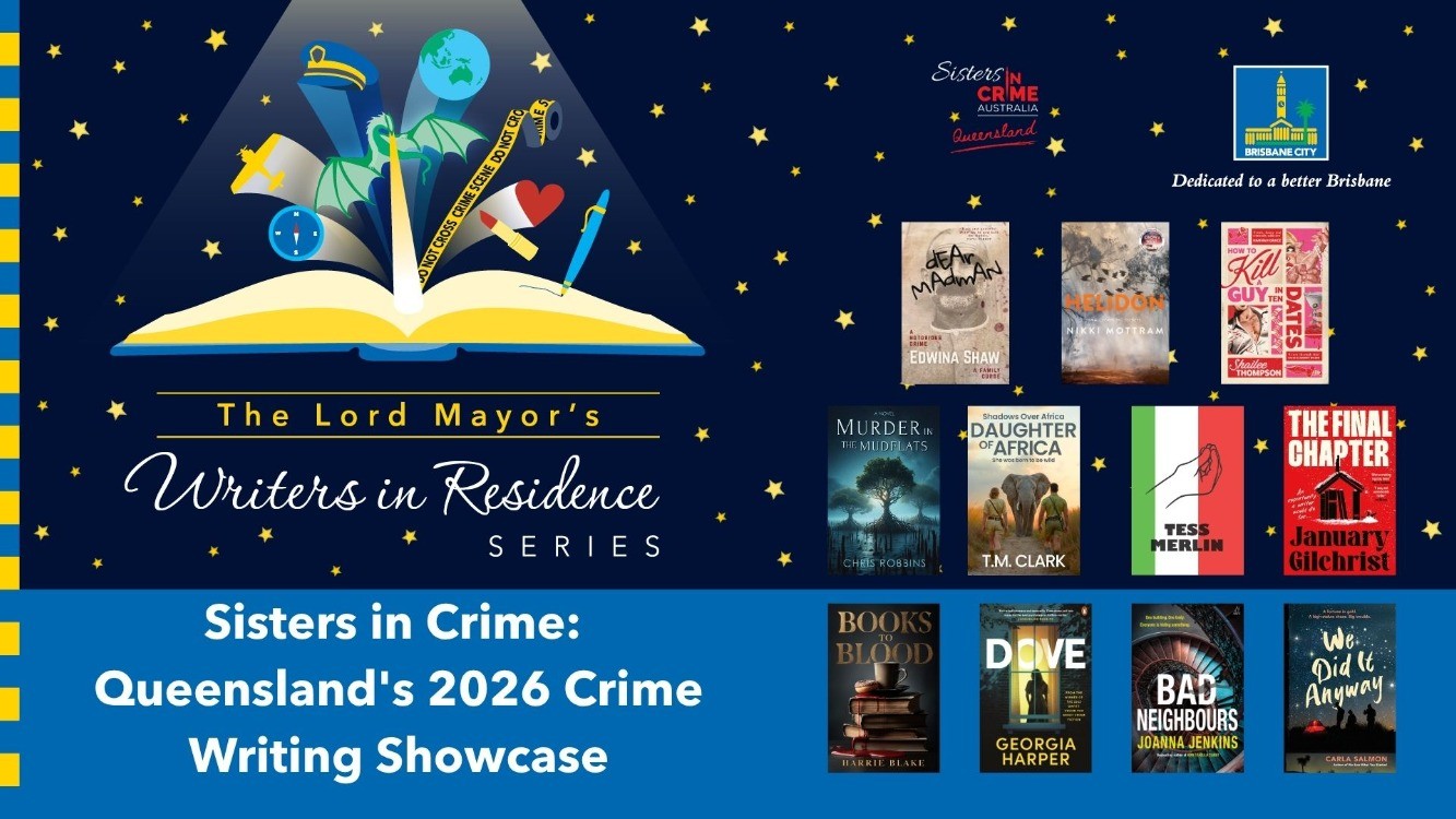 Sisters in Crime: Queensland's 2026 Crime Writing Showcase