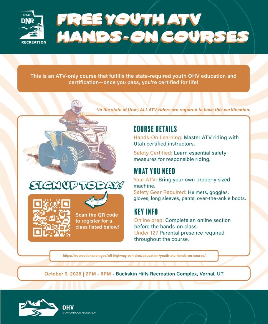 Free Youth Hands-On ATV Course