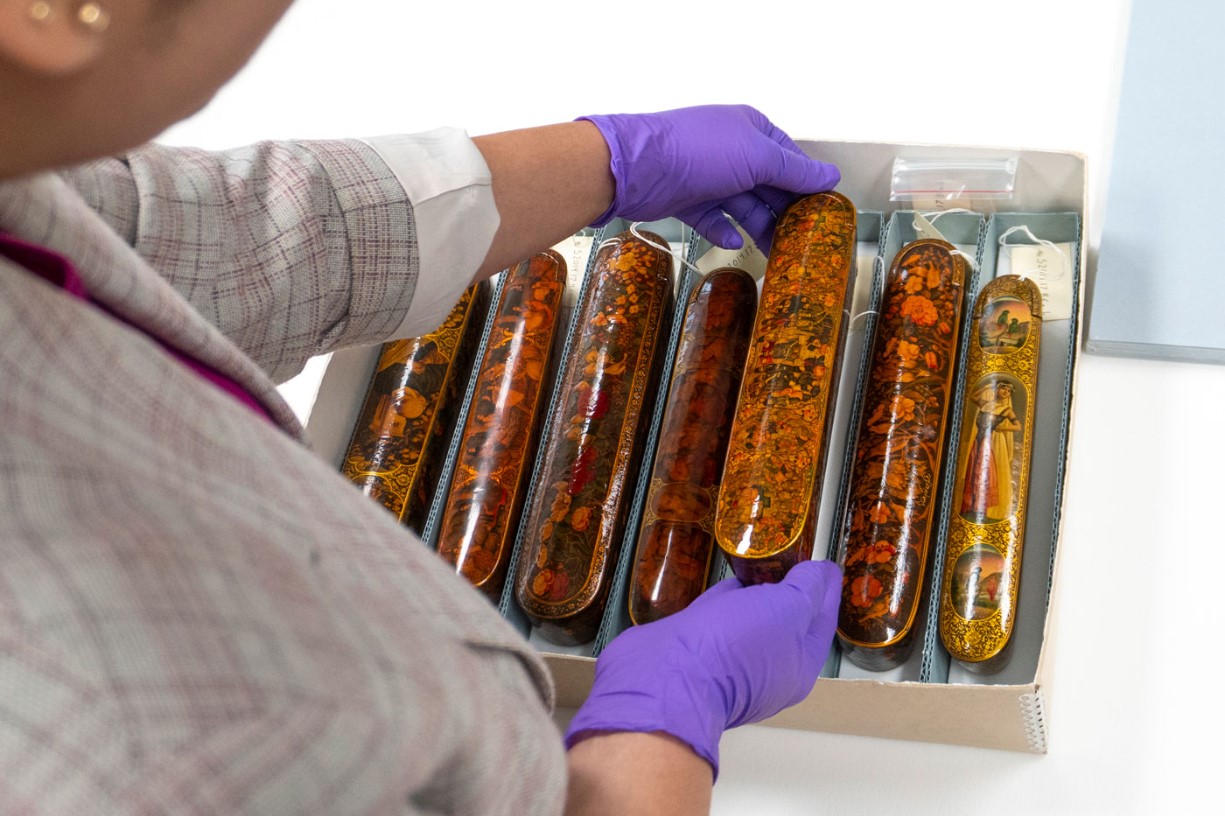 Conservation Cart Talk | Persian Writing Boxes Event Image