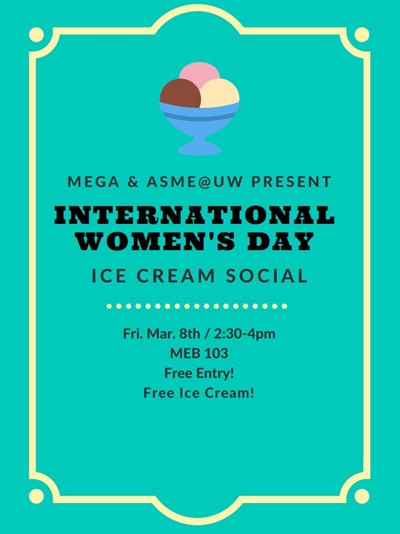 International Women's Day Ice Cream Social