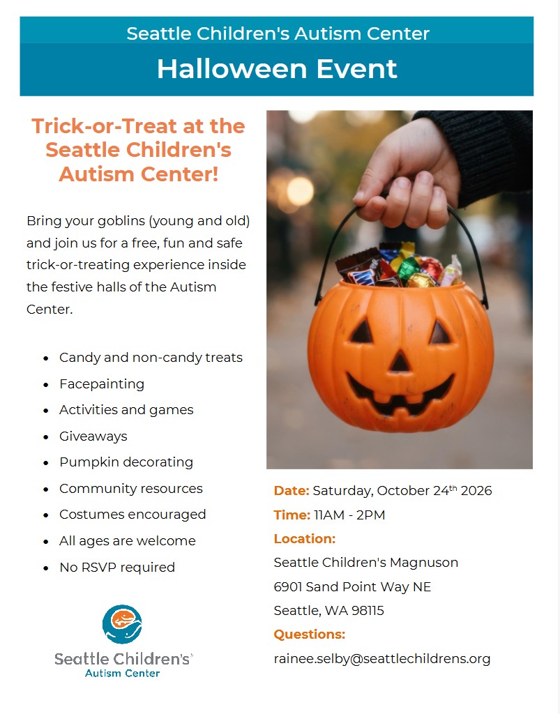 Autism Center Halloween Event