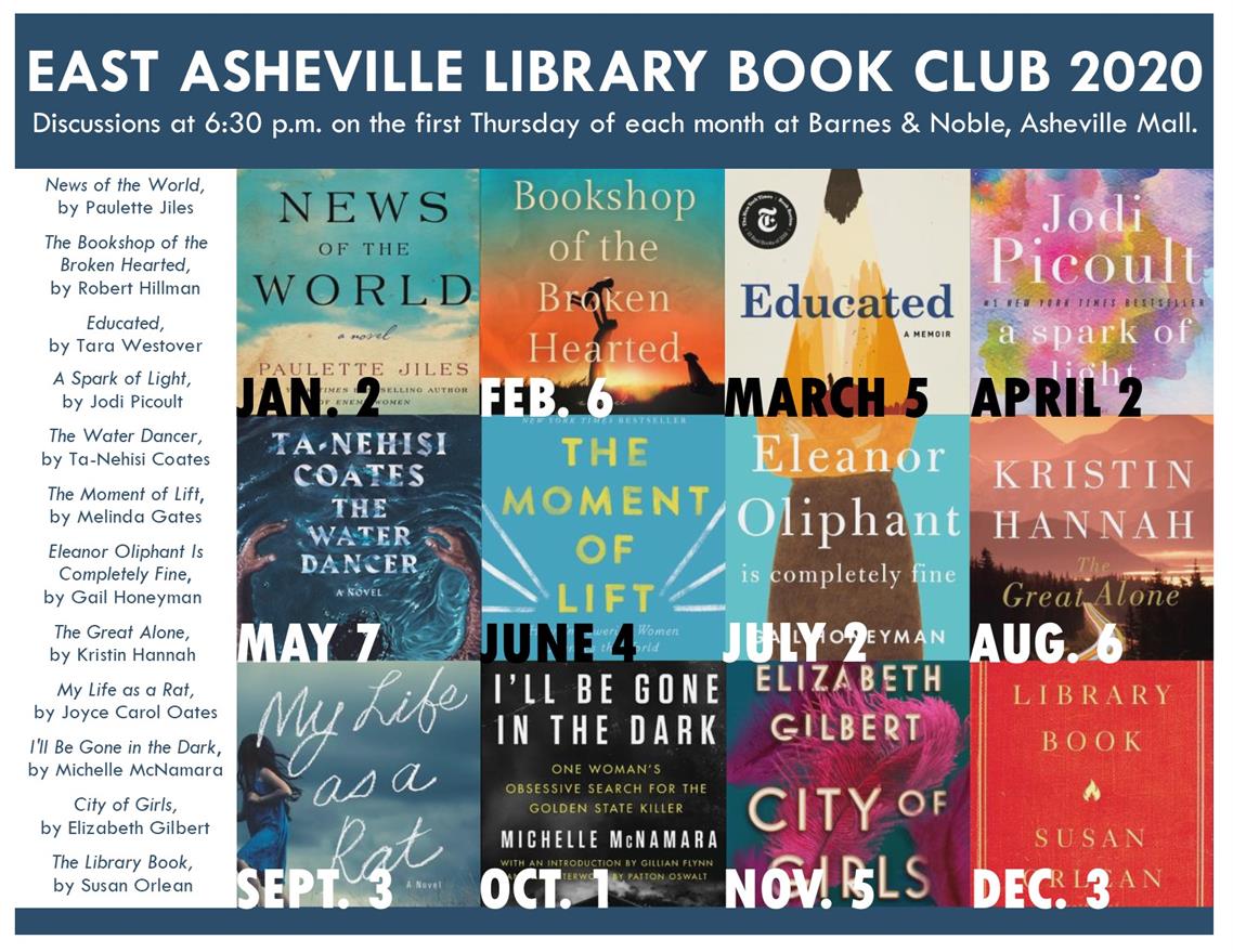 East Asheville Library Book Club - City of Girls, by Elizabeth Gilbert