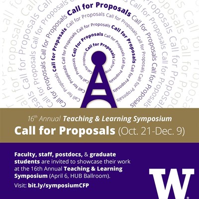 Teaching & Learning Symposium: Call for Proposals
